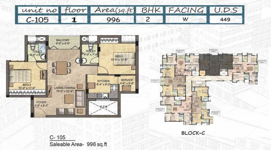 Pace Park Lane Floor Plan