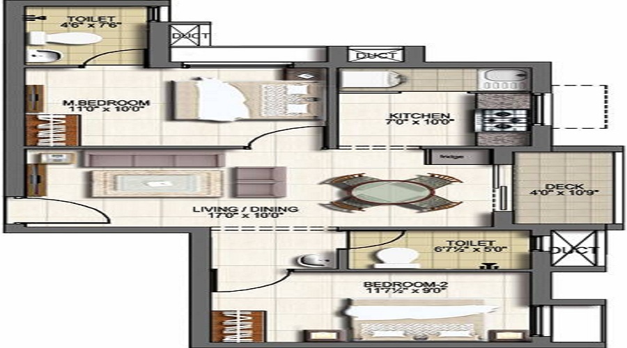 Doshi First Nest Floor Plan