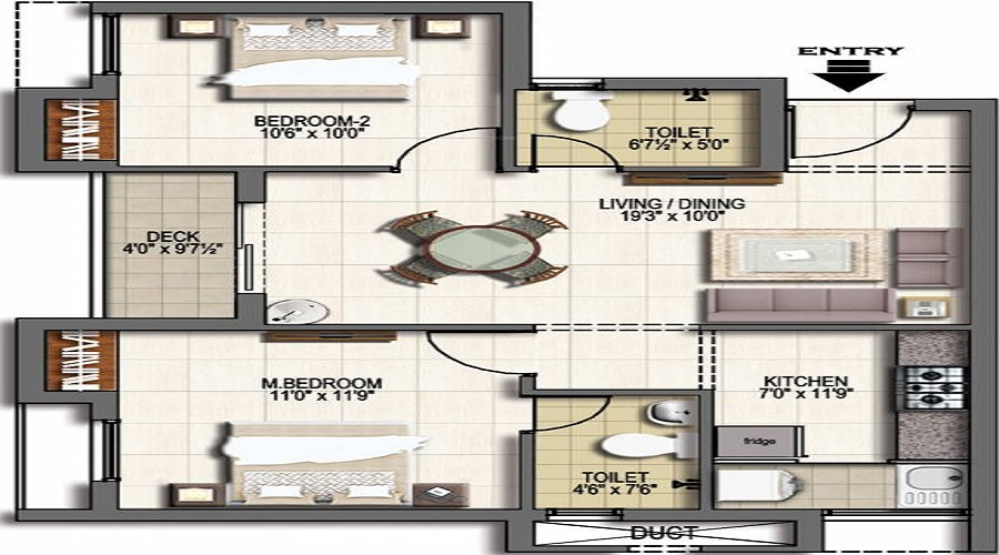 Doshi First Nest Floor Plan