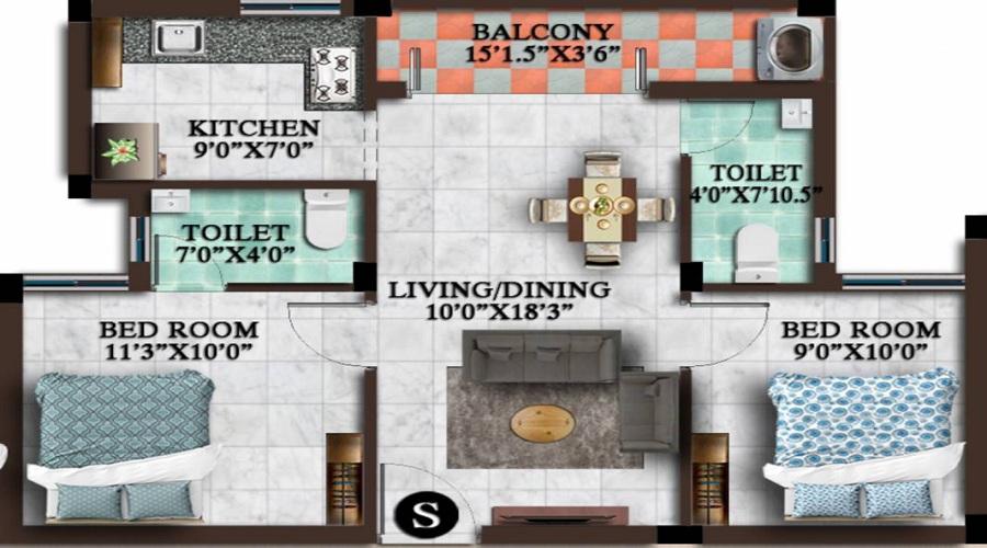 MP Montana Floor Plan