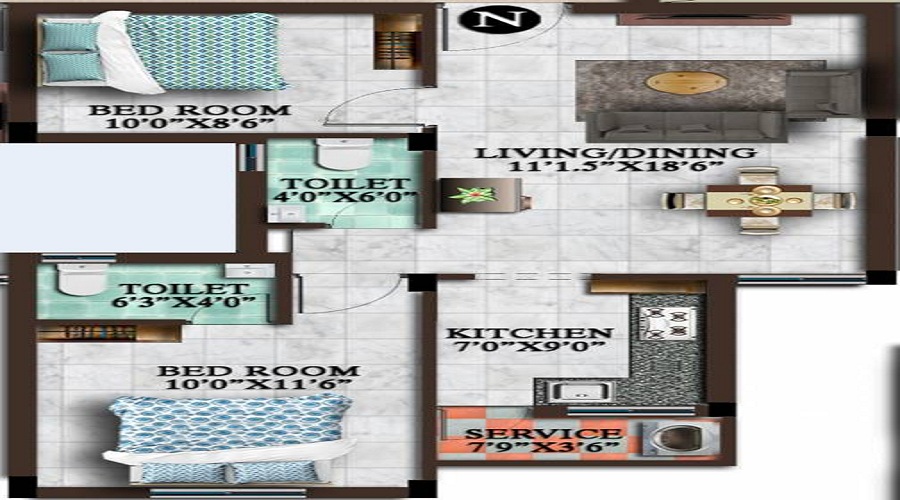 MP Montana Floor Plan