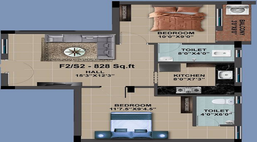 MP Nyra Floor Plan