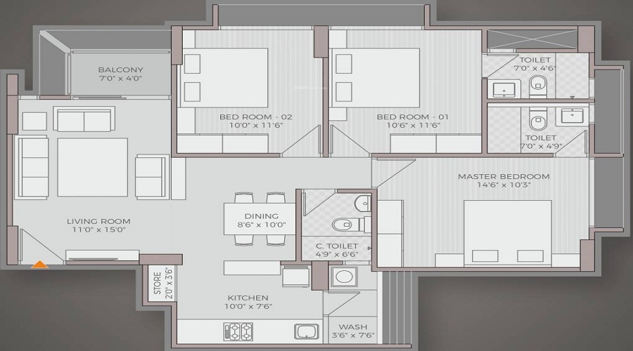 Vishwanath Maher Select Floor Plan