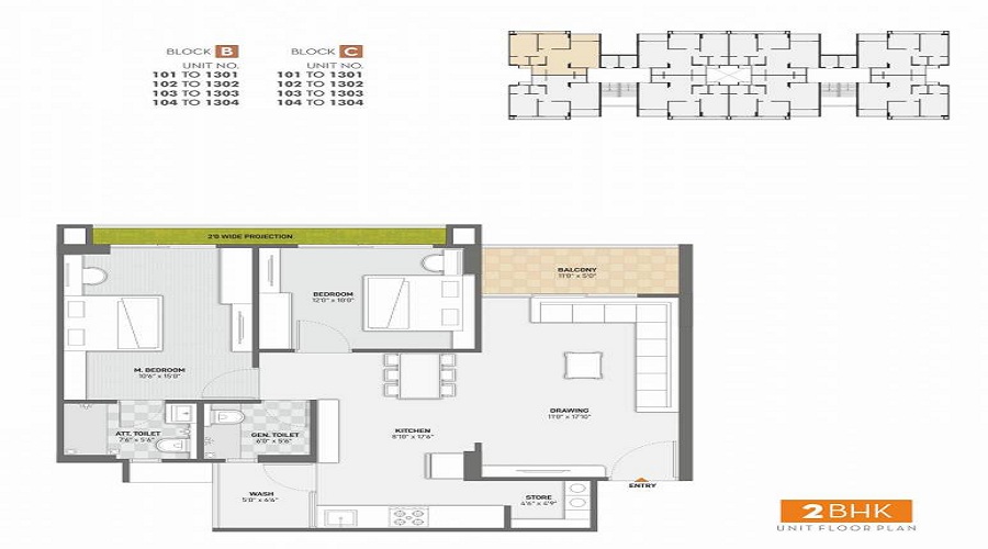 Keshvam Skycity Floor Plan
