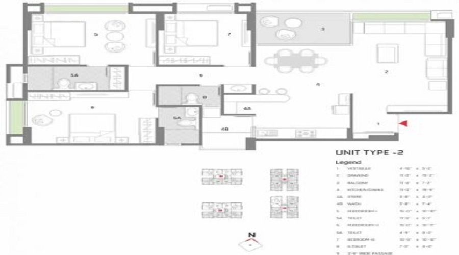 Arpan Radhe Infinity Floor Plan
