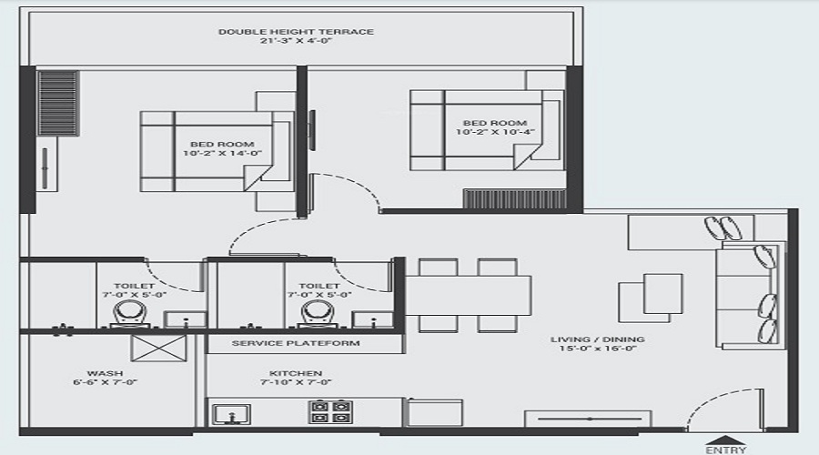 Sangath IPL Smart Life Floor Plan