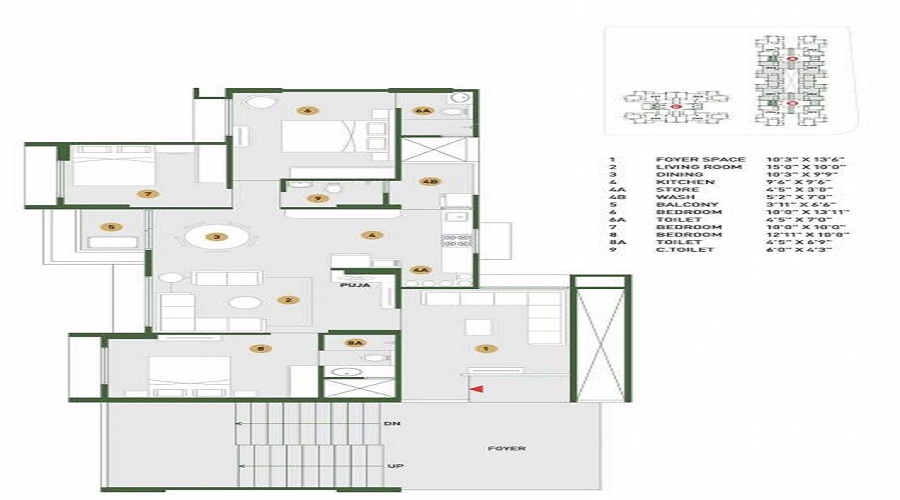 Ayunam Greens Floor Plan