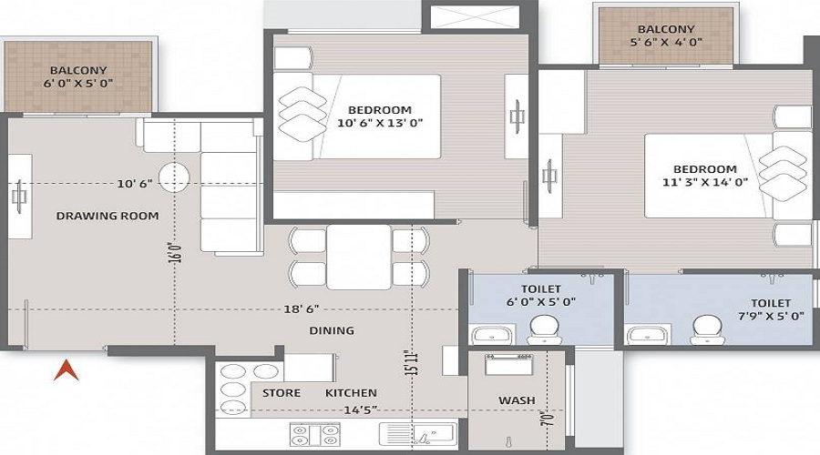 Swagat Kingsland Floor Plan