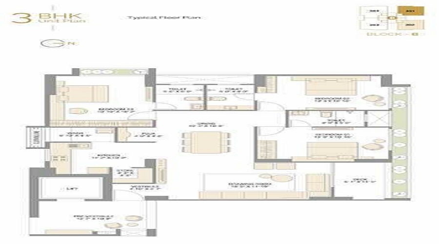 Sharanya Skyvue Floor Plan