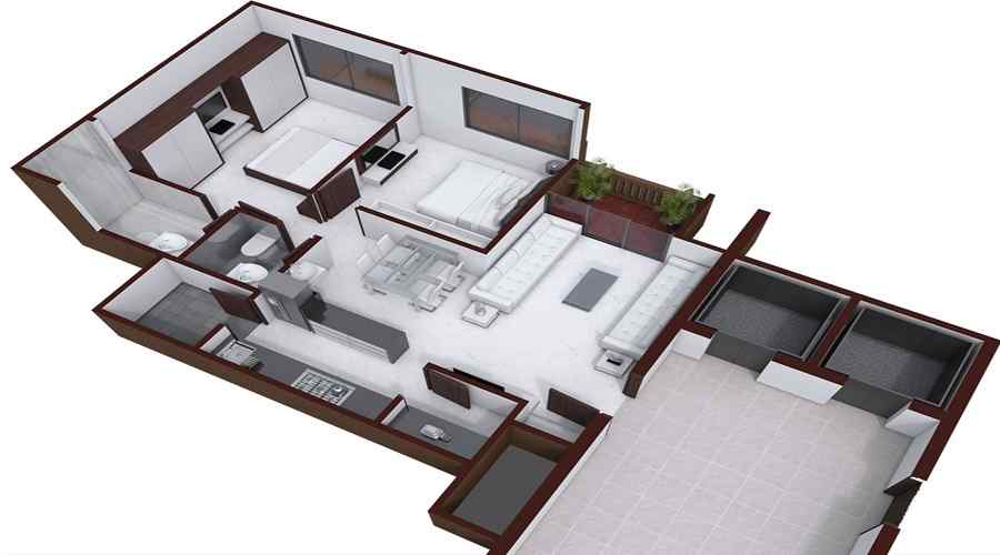 Rushabhdev Sharan Circle Homes Floor Plan