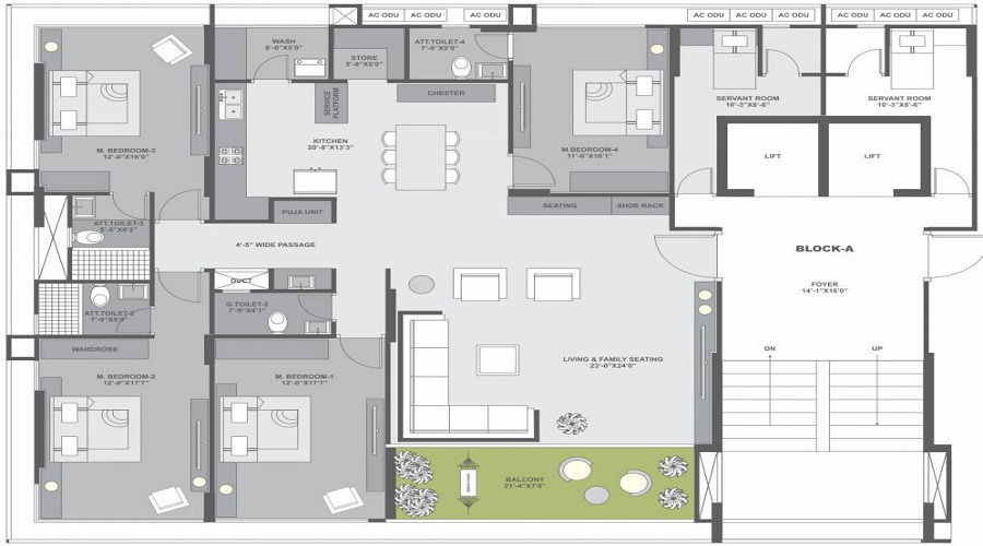 Akshar Iland Floor Plan