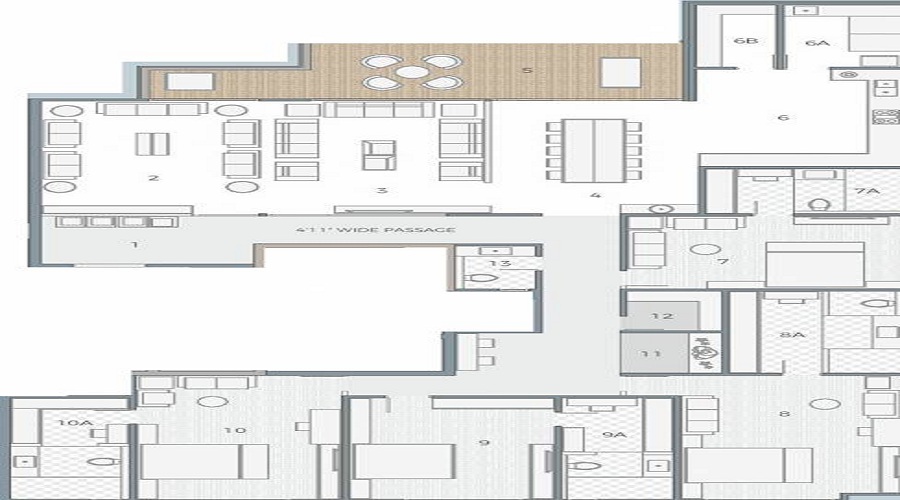 Unique Akalpya Floor Plan