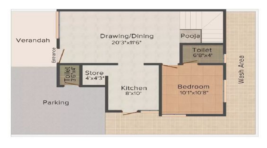 Sahajanand Sakar Grace Floor Plan
