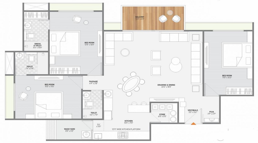 Bliss Bansari Opulence Floor Plan