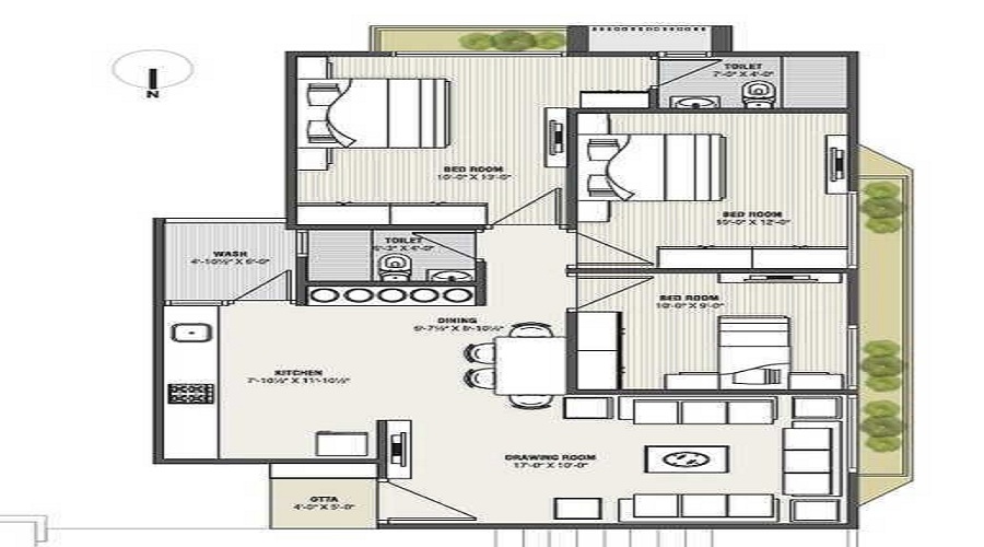 Soham Dev Prime Floor Plan