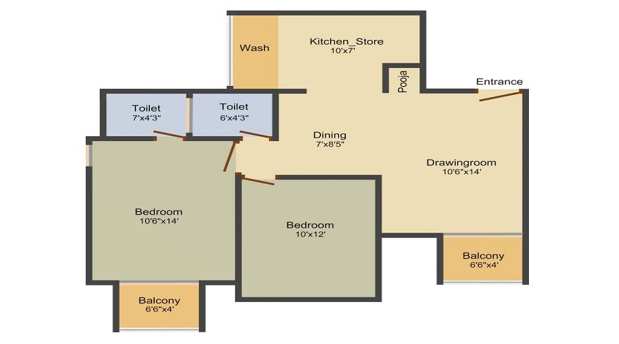 Swagat Pelican Floor Plan