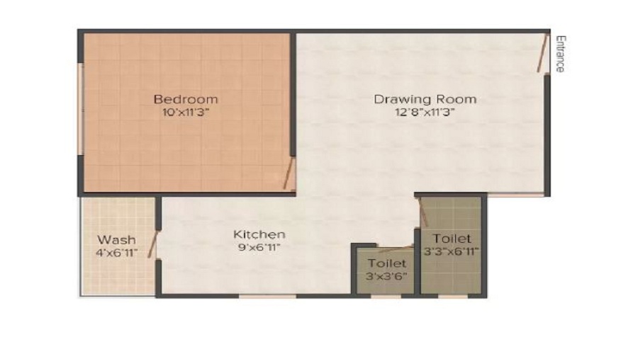 Devam Love Kush Heights Floor Plan