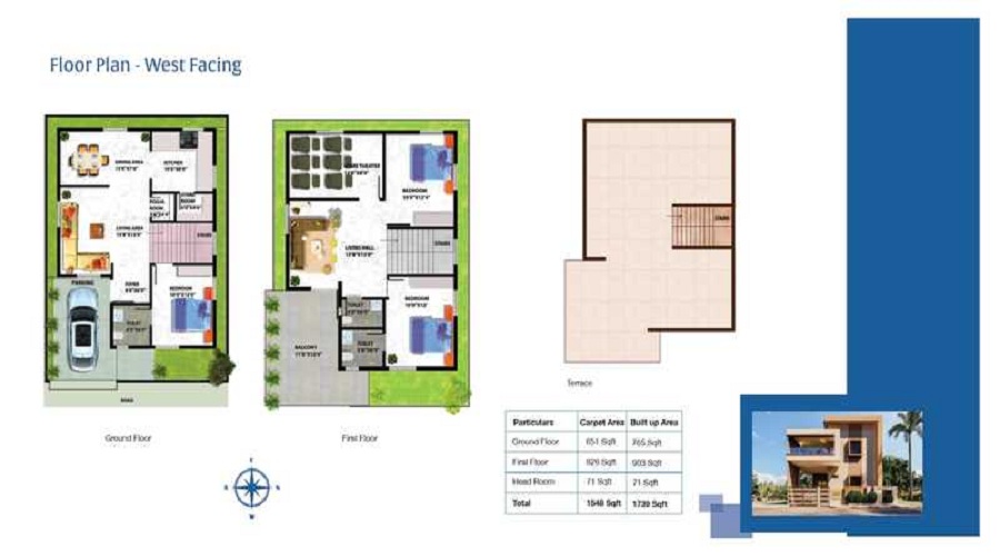 GVSK Chandrika Paradise Floor Plan