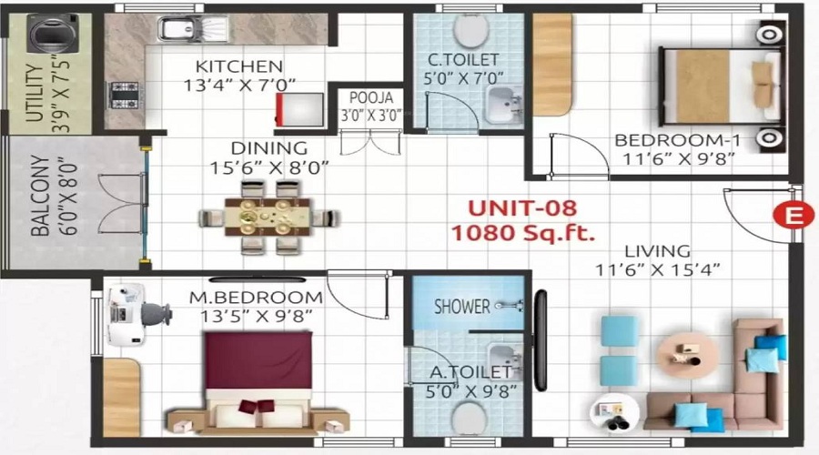 Lorven Urban Crest Floor Plan