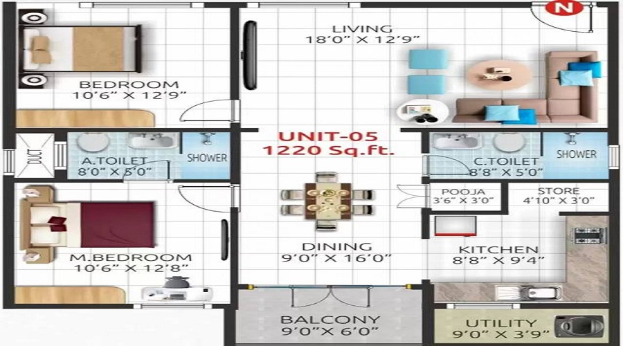 Lorven Urban Crest Floor Plan