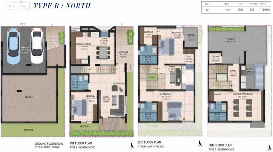 Whitehill Pelican Square Floor Plan