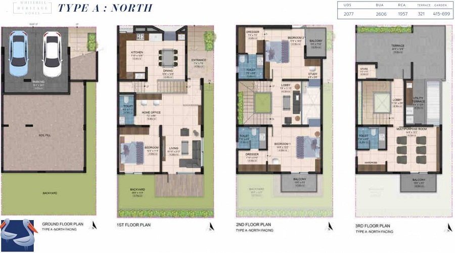 Whitehill Pelican Square Floor Plan