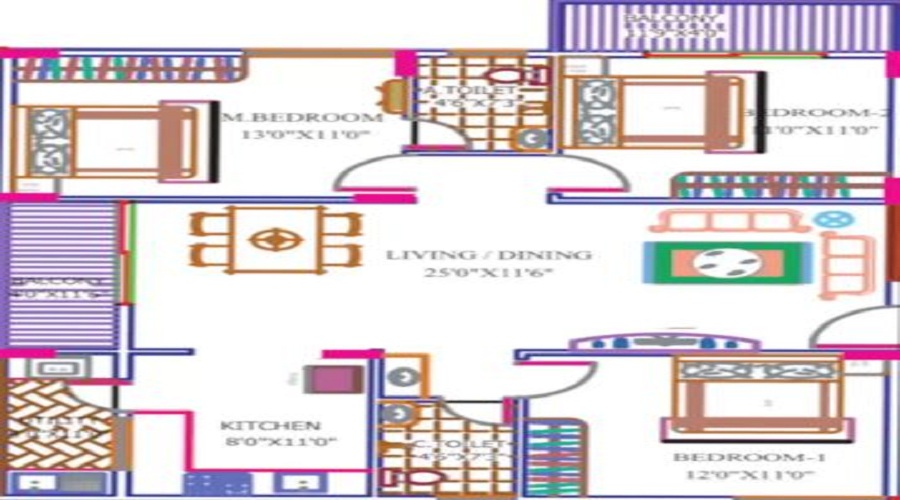 V2 Vishanth Floor Plan