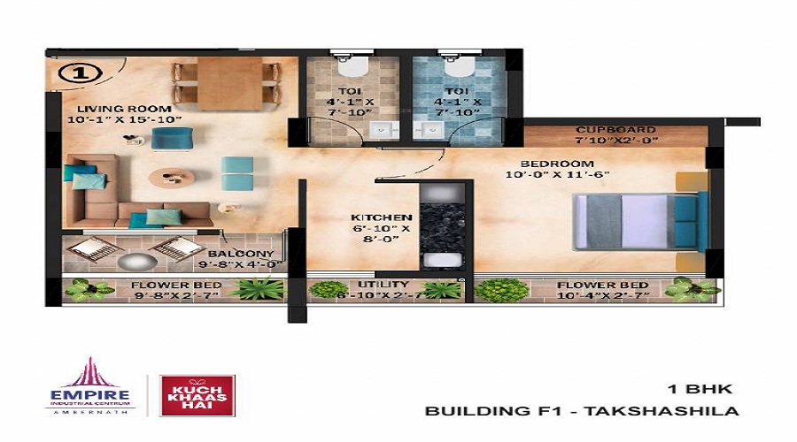 Empire Centrum Floor Plan