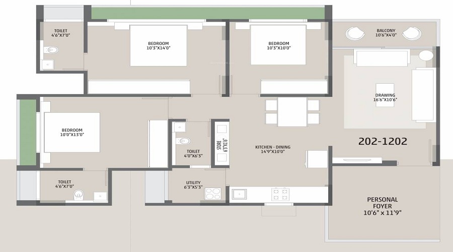 Wertical Space Floor Plan