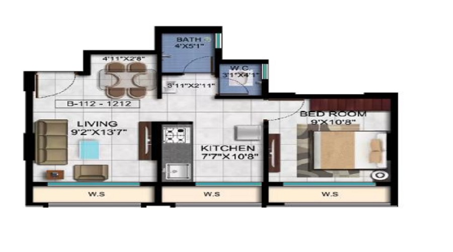 Thalia Vrindavan Flora Floor Plan