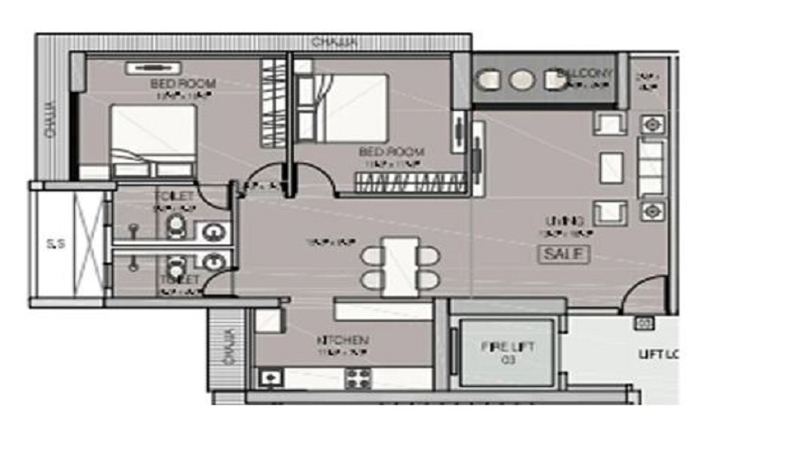 Ruparel Iris Floor Plan