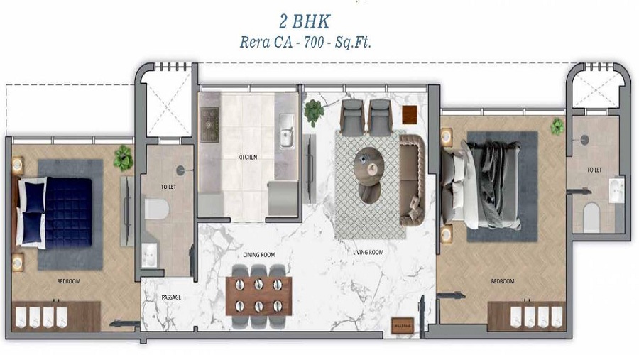 Sugee Akanksha Floor Plan