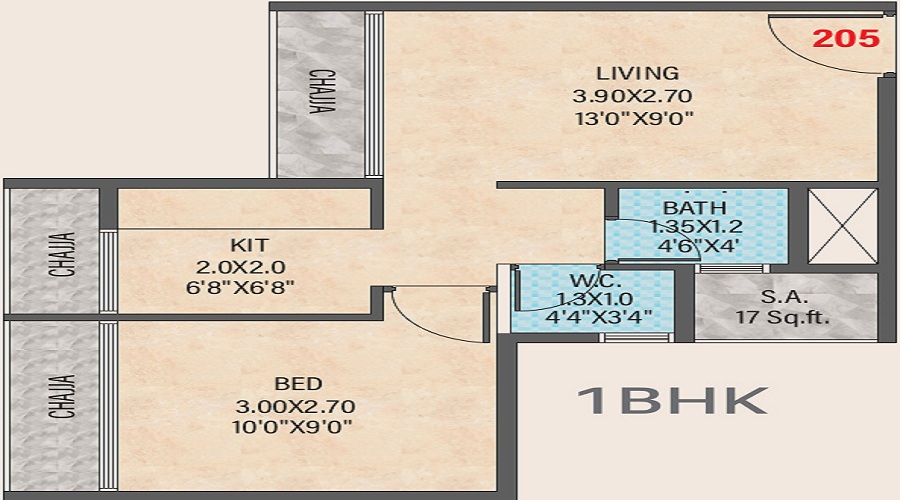 Laxmi Icon Floor Plan