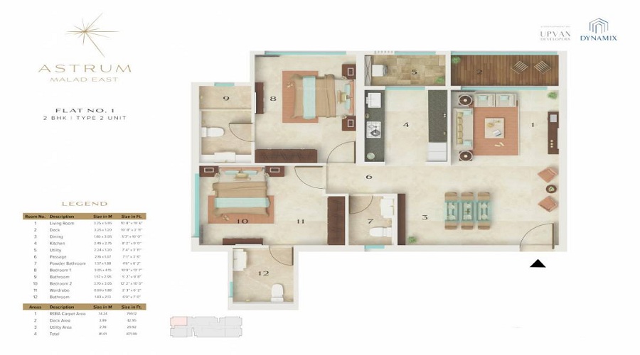 Dynamix Astrum Floor Plan