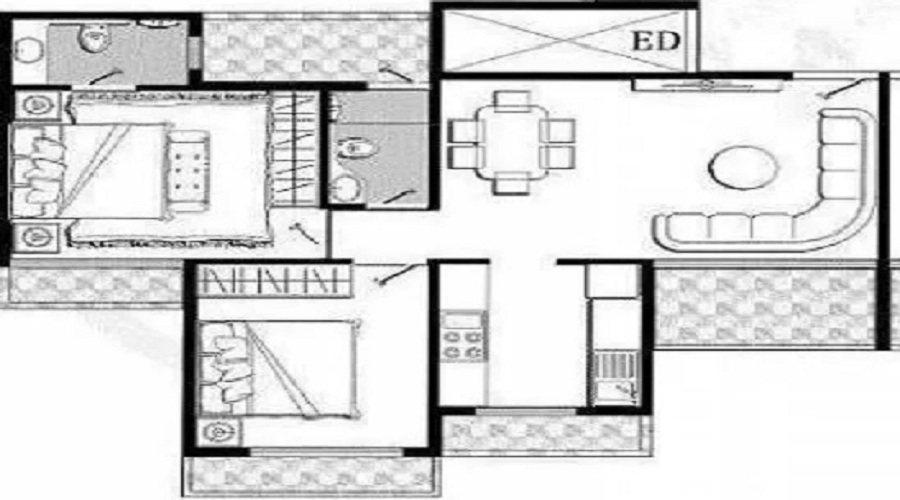 Bhagwati Eleganza Floor Plan
