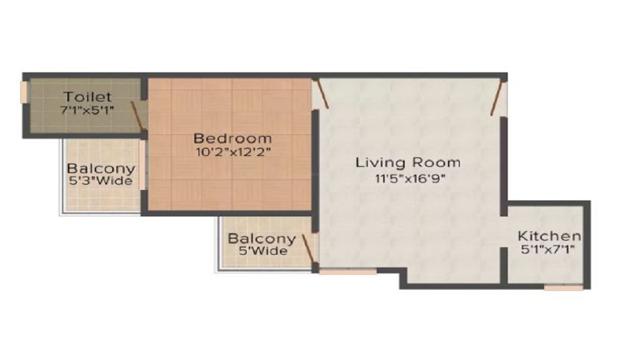 Tulsi Aura Floor Plan