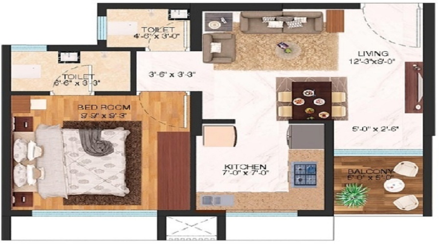 MPCHFLS Galaxy Heights Floor Plan