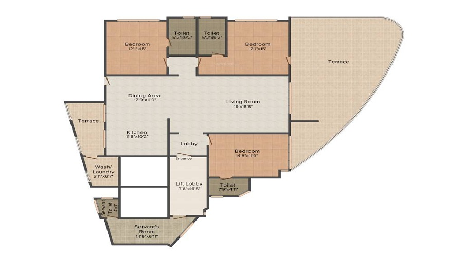 Rohan Altimo Floor Plan