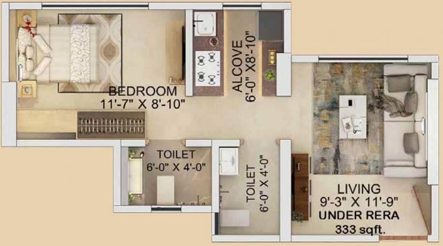 Lashkaria Pearl Floor Plan