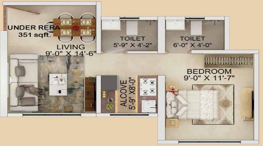 Lashkaria Pearl Floor Plan