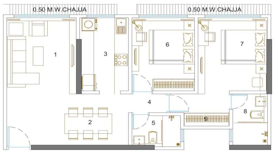 Moongipa Winspace Amelio Floor Plan