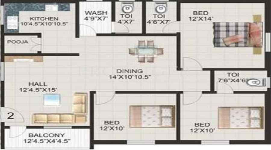 Western Springs Floor Plan