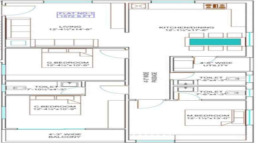Sree Suryaa Aditya Premier Floor Plan