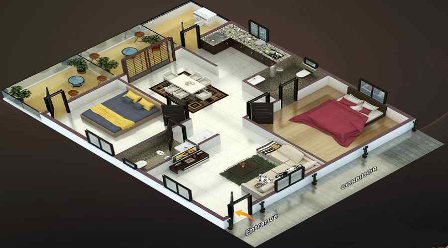 RKs Oxygen Homes Floor Plan