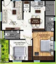 EVK Avasa Floor Plan