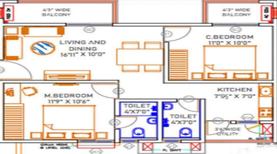 Vasavi Urban Floor Plan