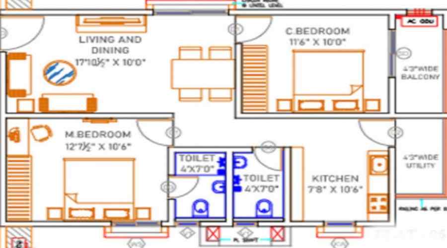 Vasavi Urban Floor Plan