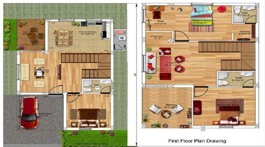 GT Water Front Floor Plan