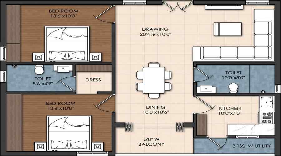 Pagadala S Amra Floor Plan
