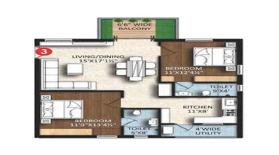 Riddhi Pramukh Elegance Floor Plan